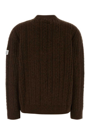 Коричневый кардиган из эластичной шерстяной смеси MM6 MAISON MARGIELA (S62HP0039M13195) Коричневый кардиган из эластичной шерстяной смеси MM6 MAISON MARGIELA (S62HP0039M13195)