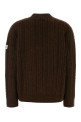 Коричневый кардиган из эластичной шерстяной смеси MM6 MAISON MARGIELA (S62HP0039M13195) Коричневый кардиган из эластичной шерстяной смеси MM6 MAISON MARGIELA (S62HP0039M13195)