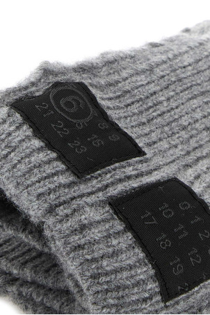 Grey wool blend gloves MM6 MAISON MARGIELA (S62TS0078M13198) Grey wool blend gloves MM6 MAISON MARGIELA (S62TS0078M13198)