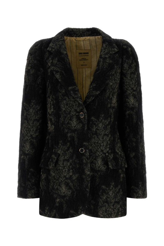 Embroidered angora blend Kruno blazer UMA WANG (UW6012) Embroidered angora blend Kruno blazer UMA WANG (UW6012)