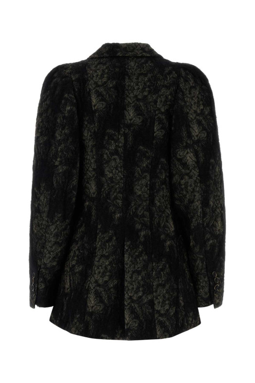 Embroidered angora blend Kruno blazer UMA WANG (UW6012) Embroidered angora blend Kruno blazer UMA WANG (UW6012)
