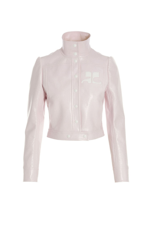 'Vinyl' jacket Pink