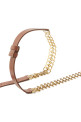 Chain insert belt Brown