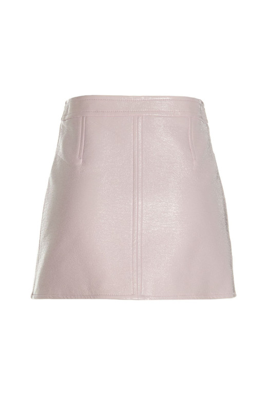 'Vinyl' skirt Pink