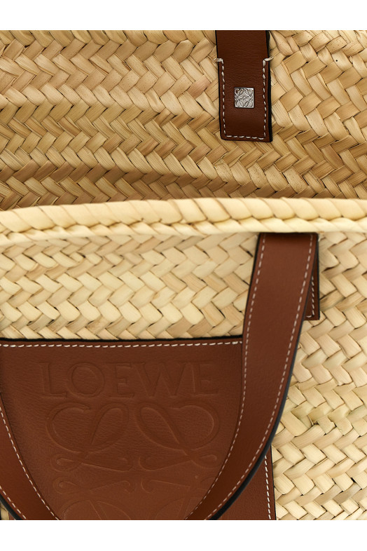 'Basket bag' shopping bag Beige 'Basket bag' shopping bag Beige