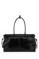 Black leather shoulder bag Black PRADA (1BA433VMOO2CYR)