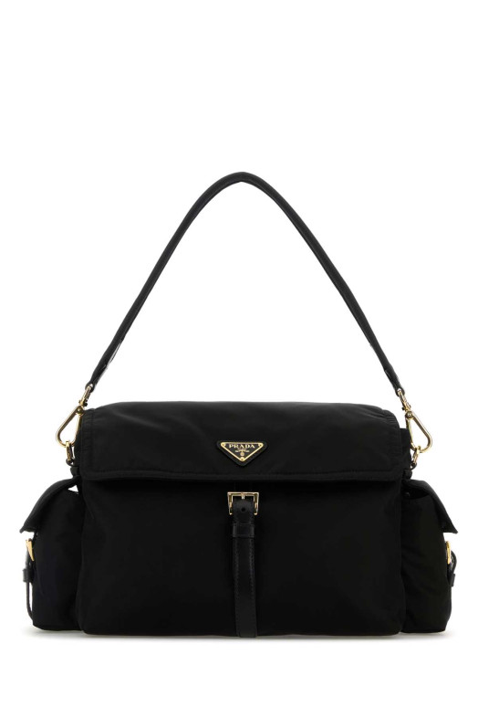 Black Re-Nylon shoulder bag Black PRADA (1BD391VNOORDLN) Black Re-Nylon shoulder bag Black PRADA (1BD391VNOORDLN)