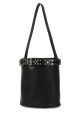 Black leather Prada Buckle buckle bag Black PRADA (1BE085VSBB2HIE)