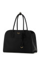 Black leather medium shopping bag Black PRADA (1BG571VOOY2CYS) Black leather medium shopping bag Black PRADA (1BG571VOOY2CYS)