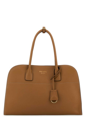 Camel leather medium shopping bag PRADA (1BG571VOOY2CYS) Camel leather medium shopping bag PRADA (1BG571VOOY2CYS)