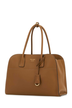 Camel leather medium shopping bag PRADA (1BG571VOOY2CYS) Camel leather medium shopping bag PRADA (1BG571VOOY2CYS)