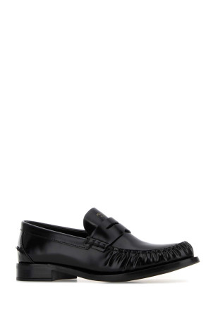 Черные кожаные мокасины Black PRADA (1D199OF020P39) Черные кожаные мокасины Black PRADA (1D199OF020P39)