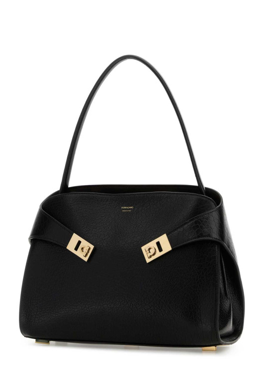 Black leather medium Hug Soft shoulder bag SALVATORE FERRAGAMO (219816787833) Black leather medium Hug Soft shoulder bag SALVATORE FERRAGAMO (219816787833)