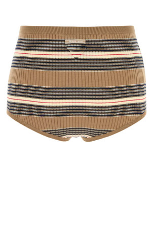 Embroidered stretch cotton blend shorts PRADA (22310SOOO17KJ) Embroidered stretch cotton blend shorts PRADA (22310SOOO17KJ)