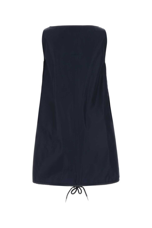 Navy blue Re-Nylon mini dress PRADA (230734SOOO1WQ8)