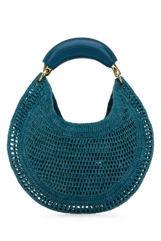 Сумка CHLOE из рафии зеленого цвета CHLOE (25US902P08) CHLOÉ Сумка CHLOE из рафии зеленого цвета CHLOE (25US902P08) CHLOÉ