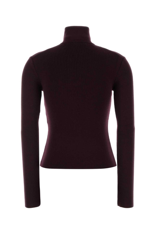 Grape wool sweater COURREGES (325MPU247FI0071) Grape wool sweater COURREGES (325MPU247FI0071)
