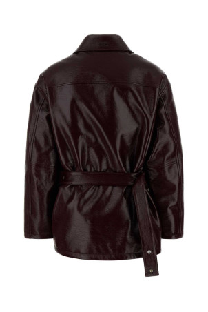 Виниловая куртка с подкладкой из эластичного материала BLUE COURREGES (425CBL322VY0014) Виниловая куртка с подкладкой из эластичного материала BLUE COURREGES (425CBL322VY0014)