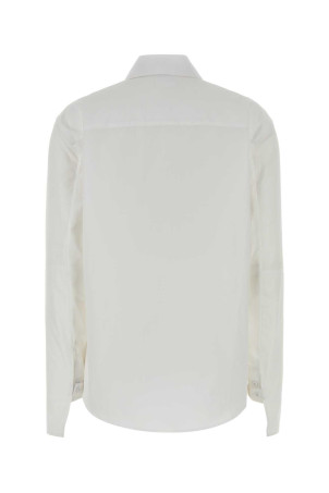 Белая рубашка из поплина COURREGES (425CCH118CO0080) Белая рубашка из поплина COURREGES (425CCH118CO0080)
