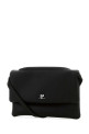 Black leather shoulder bag COURREGES (425GSA201CR0027) Black leather shoulder bag COURREGES (425GSA201CR0027)