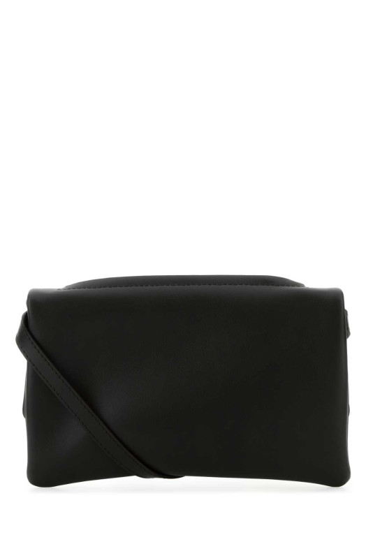 Black leather shoulder bag COURREGES (425GSA201CR0027) Black leather shoulder bag COURREGES (425GSA201CR0027)