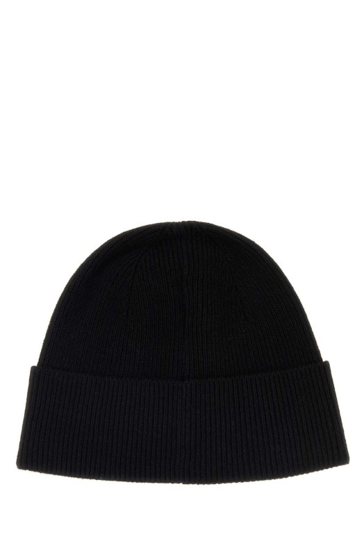 Black wool blend Elios beanie hat BOSS (50548777) Black wool blend Elios beanie hat BOSS (50548777)
