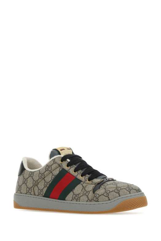 Кроссовки Screener из ткани GG Supreme GUCCI (67453096GE0) Кроссовки Screener из ткани GG Supreme GUCCI (67453096GE0)