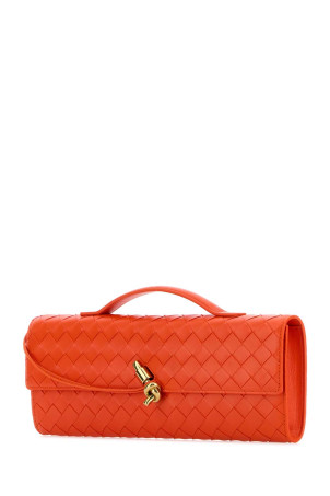 Dark orange leather Andiamo handbag BOTTEGA VENETA (741511VCPP3)