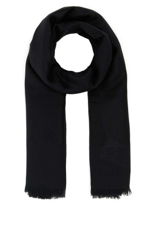 Black cotton blend foulard Black GUCCI (7952813GC68) Black cotton blend foulard Black GUCCI (7952813GC68)