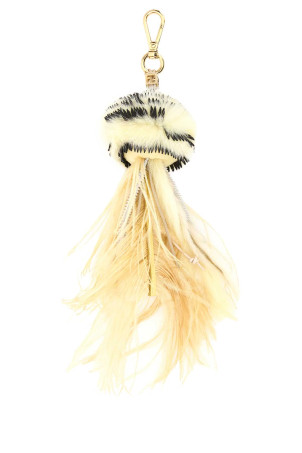 Multicolor fur Medusa charm FENDI (7AS397AV2O) Multicolor fur Medusa charm FENDI (7AS397AV2O)