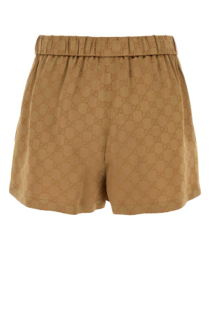 Copper GG satin shorts GUCCI (814743ZAQKJ) Copper GG satin shorts GUCCI (814743ZAQKJ)