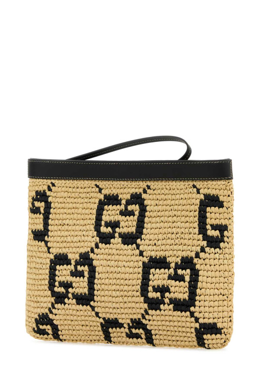 Вышитая рафия Gucci Летняя сумочка GUCCI (8162869AAGM)