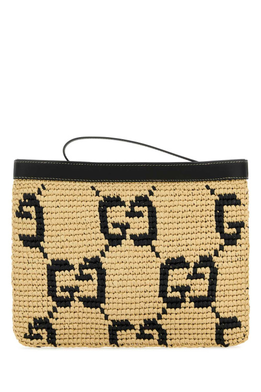 Вышитая рафия Gucci Летняя сумочка GUCCI (8162869AAGM)
