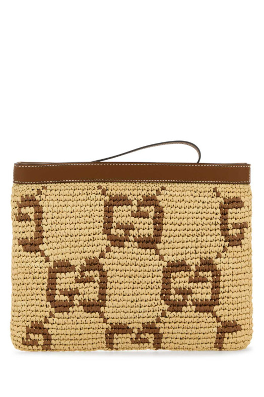 Вышитая рафия Gucci Летняя сумочка GUCCI (8162869AAGM)