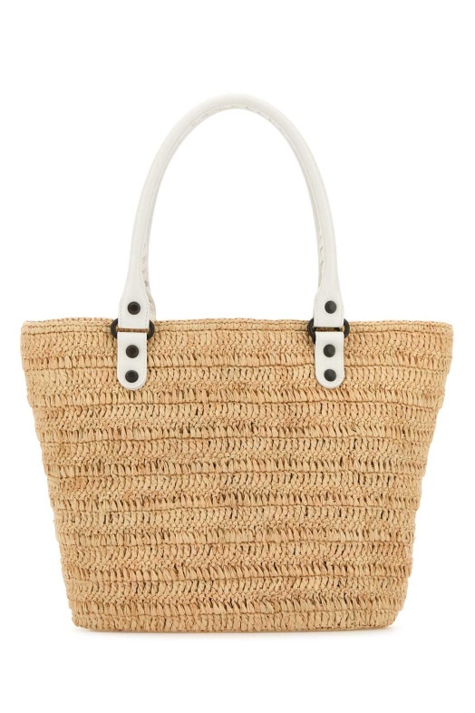 Маленькая сумка-ведро Le City из рафии BALENCIAGA (8288882ABRY) Маленькая сумка-ведро Le City из рафии BALENCIAGA (8288882ABRY)