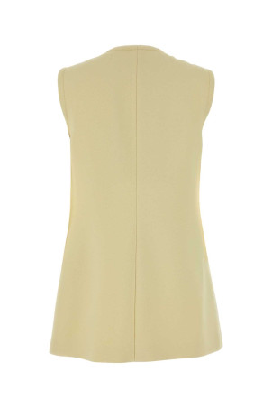 Pastel yellow jersey vest GUCCI (846442ZATJL)