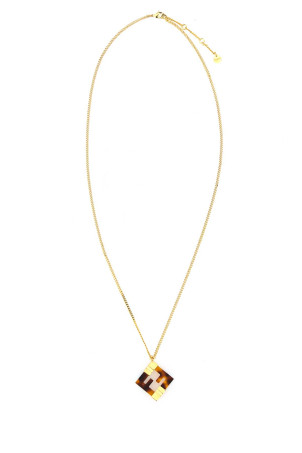 Printed plexiglass and metal Forever Fendi necklace FENDI (8AK951ALI0) Printed plexiglass and metal Forever Fendi necklace FENDI (8AK951ALI0)