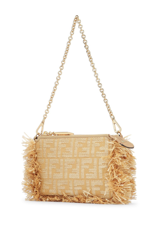 BAGUETTE POUCH PAGLIA FF/VIT. FENDI (8BS073AV23) BAGUETTE POUCH PAGLIA FF/VIT. FENDI (8BS073AV23)