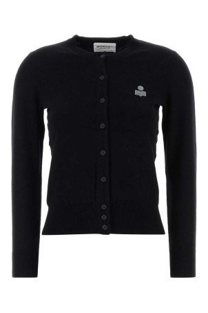 Черный кардиган Mona из смешанного хлопка ISABEL MARANT (CA0115FBC3L15E) Черный кардиган Mona из смешанного хлопка ISABEL MARANT (CA0115FBC3L15E)