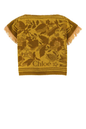 Embroidered terry fabric top CHLOE (CH25AHT07081) Embroidered terry fabric top CHLOE (CH25AHT07081)