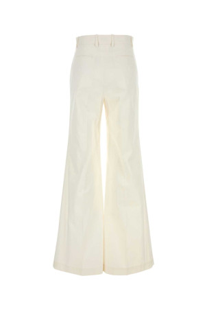 White cotton pant Beige CHLOE (CH25APA06340) White cotton pant Beige CHLOE (CH25APA06340)
