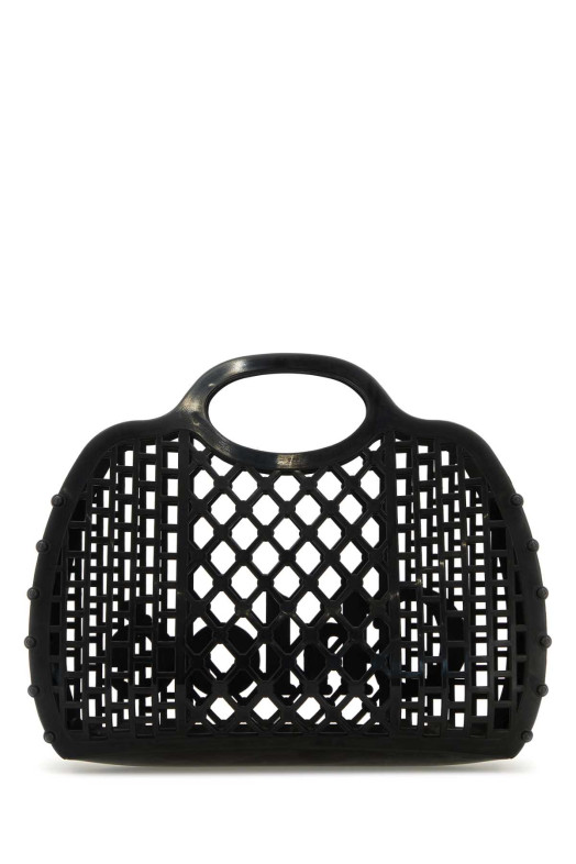 Черная резиновая сумка Chloé Cage CHLOE (CH25AS517P55) CHLOÉ Черная резиновая сумка Chloé Cage CHLOE (CH25AS517P55) CHLOÉ