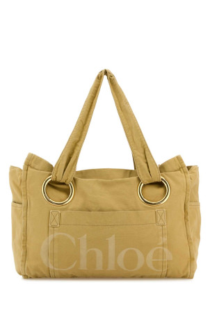Mustard canvas shopping bag CHLOE (CH25AS545P10) Mustard canvas shopping bag CHLOE (CH25AS545P10)