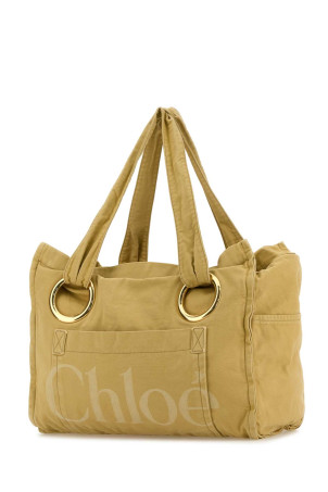 Mustard canvas shopping bag CHLOE (CH25AS545P10) Mustard canvas shopping bag CHLOE (CH25AS545P10)