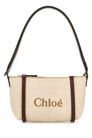 Sand canvas Carry shoulder bag CHLOE (CH25UP566P38) Sand canvas Carry shoulder bag CHLOE (CH25UP566P38)