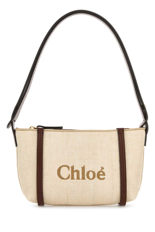Sand canvas Carry shoulder bag CHLOE (CH25UP566P38) Sand canvas Carry shoulder bag CHLOE (CH25UP566P38)