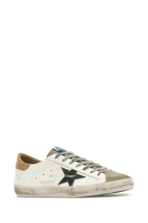 Белые кожаные кроссовки Superstar Classic GOLDEN GOOSE DELUXE BRAND (GMF00101F006903) Белые кожаные кроссовки Superstar Classic GOLDEN GOOSE DELUXE BRAND (GMF00101F006903)