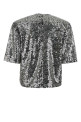 Embellished polyester Helga top ISABEL MARANT (HT0748FAC4J15I) Embellished polyester Helga top ISABEL MARANT (HT0748FAC4J15I)