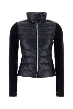 Темно-синя еластична поліестерова куртка Blue MONCLER GRENOBLE (K20988G0001780093) Темно-синя еластична поліестерова куртка Blue MONCLER GRENOBLE (K20988G0001780093)