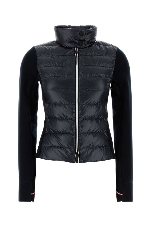 Темно-синяя куртка из эластичного полиэстера Blue MONCLER GRENOBLE (K20988G0001780093) Темно-синяя куртка из эластичного полиэстера Blue MONCLER GRENOBLE (K20988G0001780093)